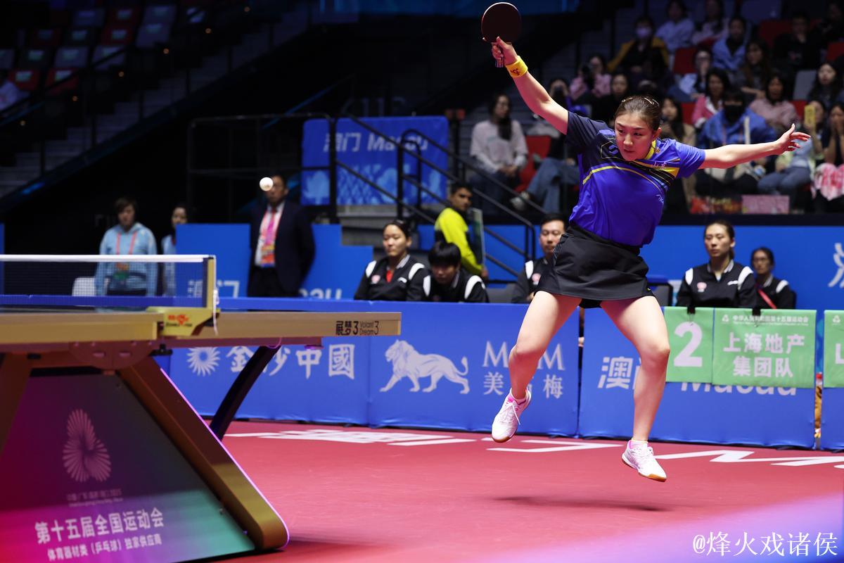 乒乓球女子团体半决赛 山东战胜上海晋级决赛 乒乓球女子团体半决赛 山东战胜上海晋级决赛